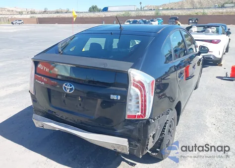 2012 Toyota Prius Two из США, поврежденный, VIN JTDKN3DU7C5374685